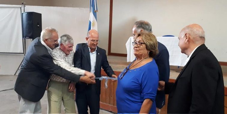 Inauguración de la ampliación de la red cloacal