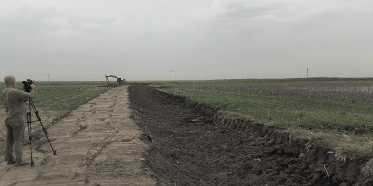 La provincia avanza con obras hídricas en Buchardo