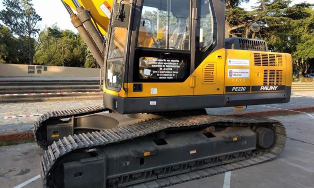 Arias sumó maquinaria a su parque automotor