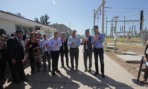 Morteros potenciará su capacidad energética: Schiaretti inauguró una estación transformadora