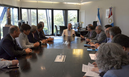 El Gobernador recibió a la Comisión de Enlace Agropecuaria