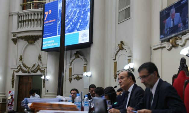 Se realizó ayer la 7ª Sesión Ordinaria de la Unicameral
