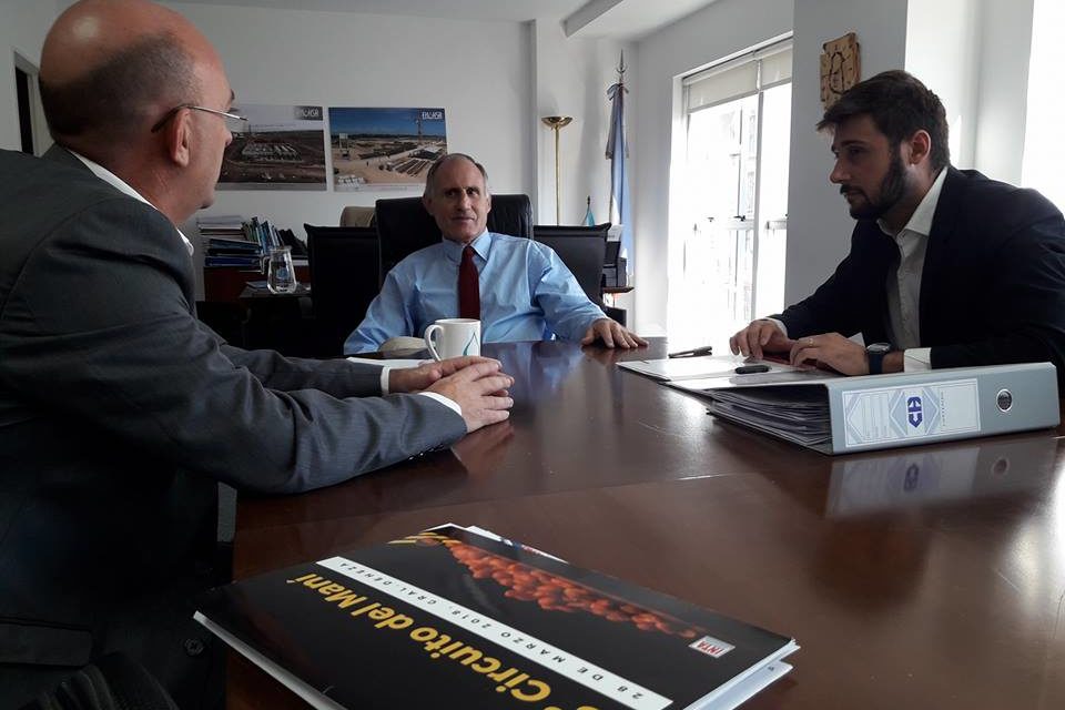 Carasso y Morra se reunieron con el titular de ENOHSA en Buenos Aires