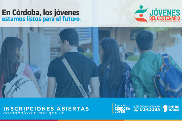 Los “Jóvenes del Centenario” ya tienen acceso a su programa