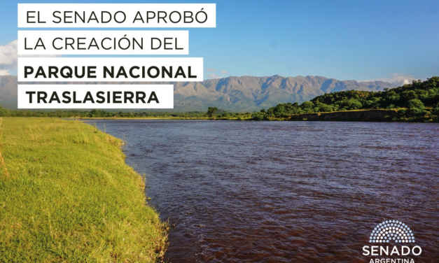 El Senado sancionó la creación del Parque Nacional Traslasierra