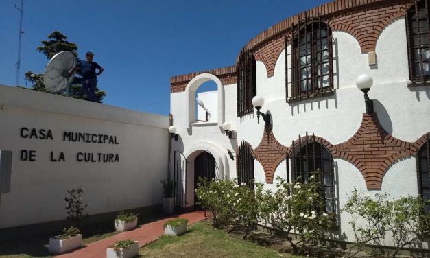 WiFi pais digital en plaza General San Martin en Deheza