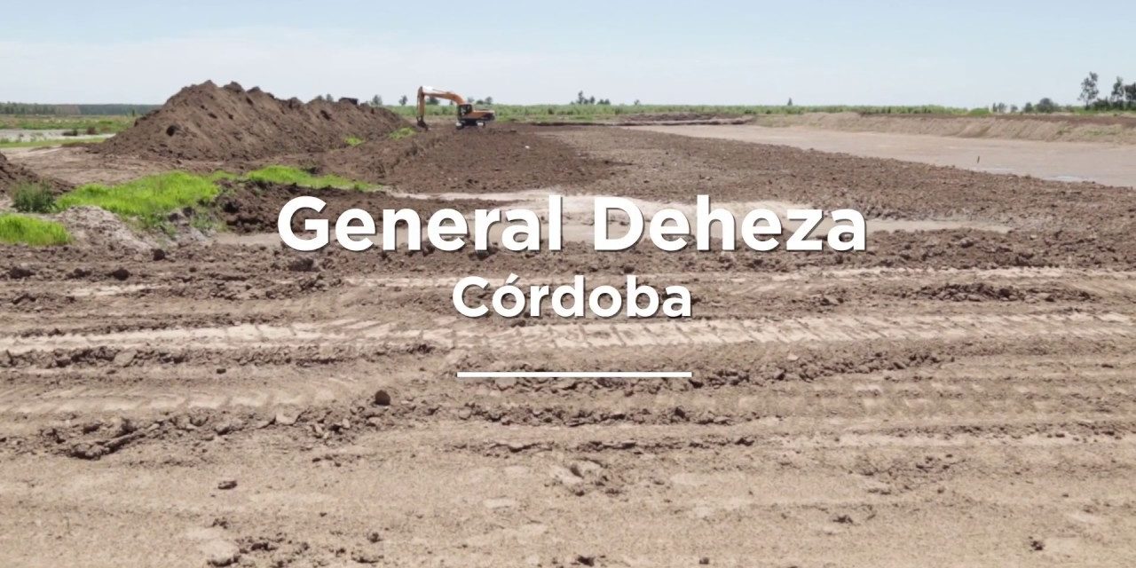 Ampliación del presupuesto para la obra de agua en General Deheza