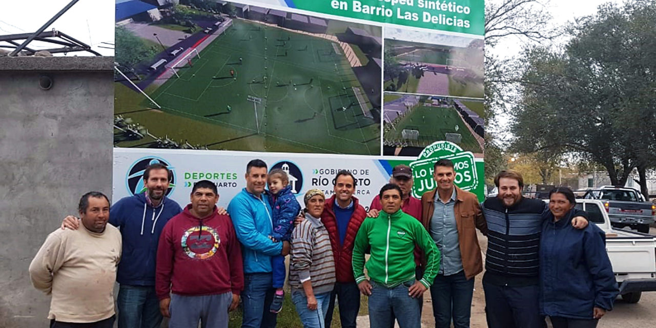Llamosas recorrió obras del Presupuesto Participativo