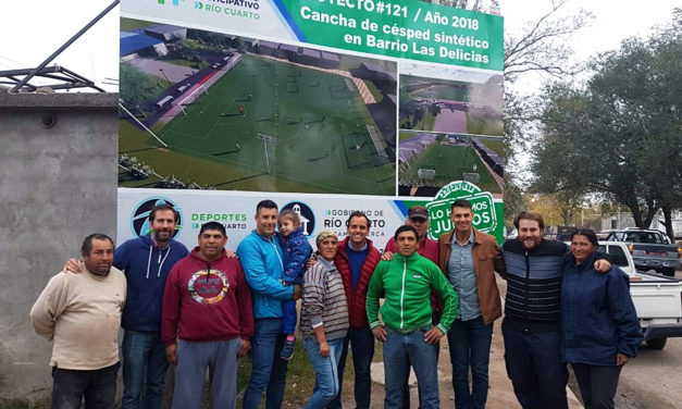 Llamosas recorrió obras del Presupuesto Participativo