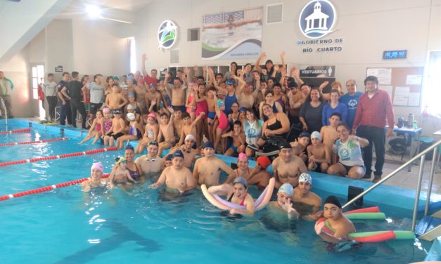 Se realizó el 1° Encuentro de Natación Inclusiva en el Centro 11