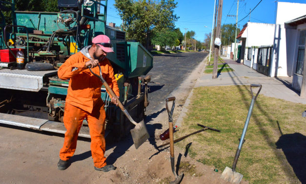 Se realizaron tareas de bacheo intenso en el oeste de la ciudad