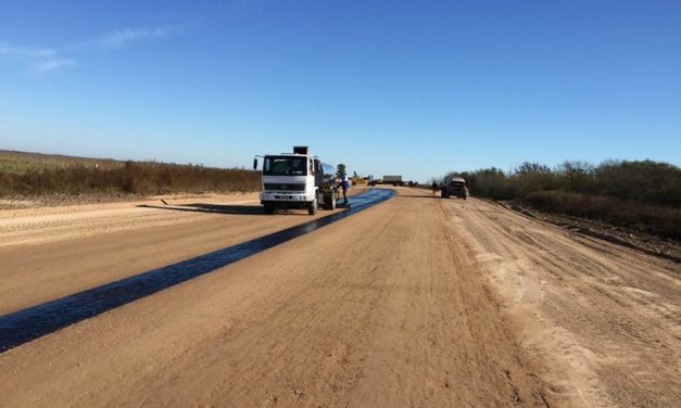 Avanza la Pavimentación de la ruta 26 a Buchardo
