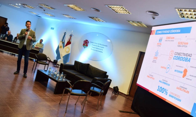 Se presentó Conectividad Córdoba en Río Cuarto