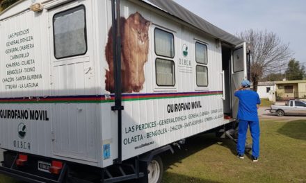 Carnerillo: llegó el Quirófano móvil del OIBCA