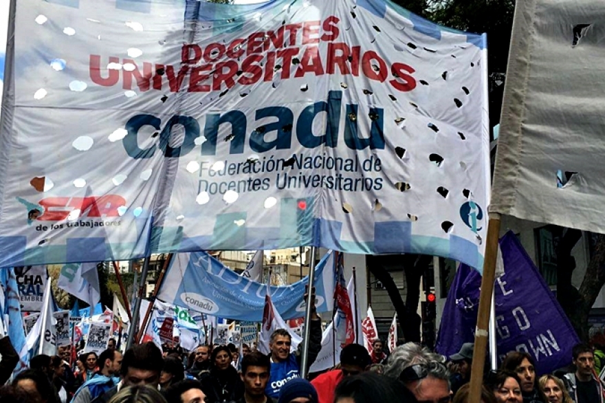 Jueves y viernes los docentes universitarios vuelven al paro