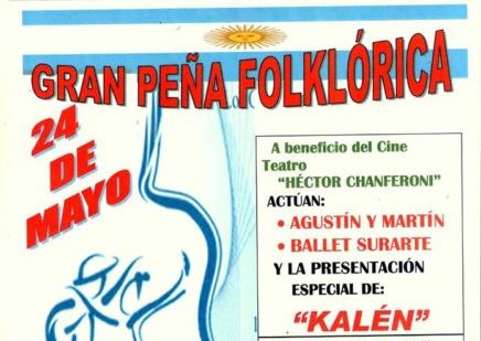 Gran Peña Folclórica a beneficio del Cine de Serrano