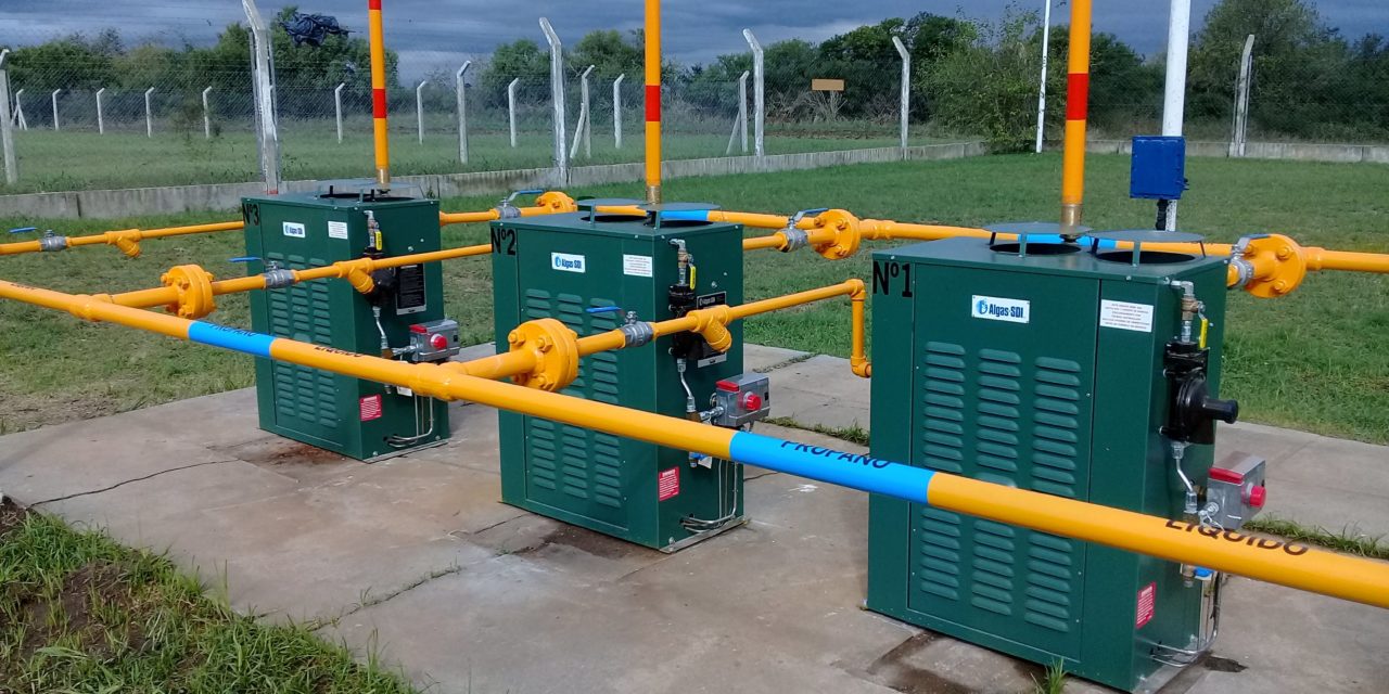 Con una inversión $ 550 mil, la Universidad instaló tres vaporizadores de gas
