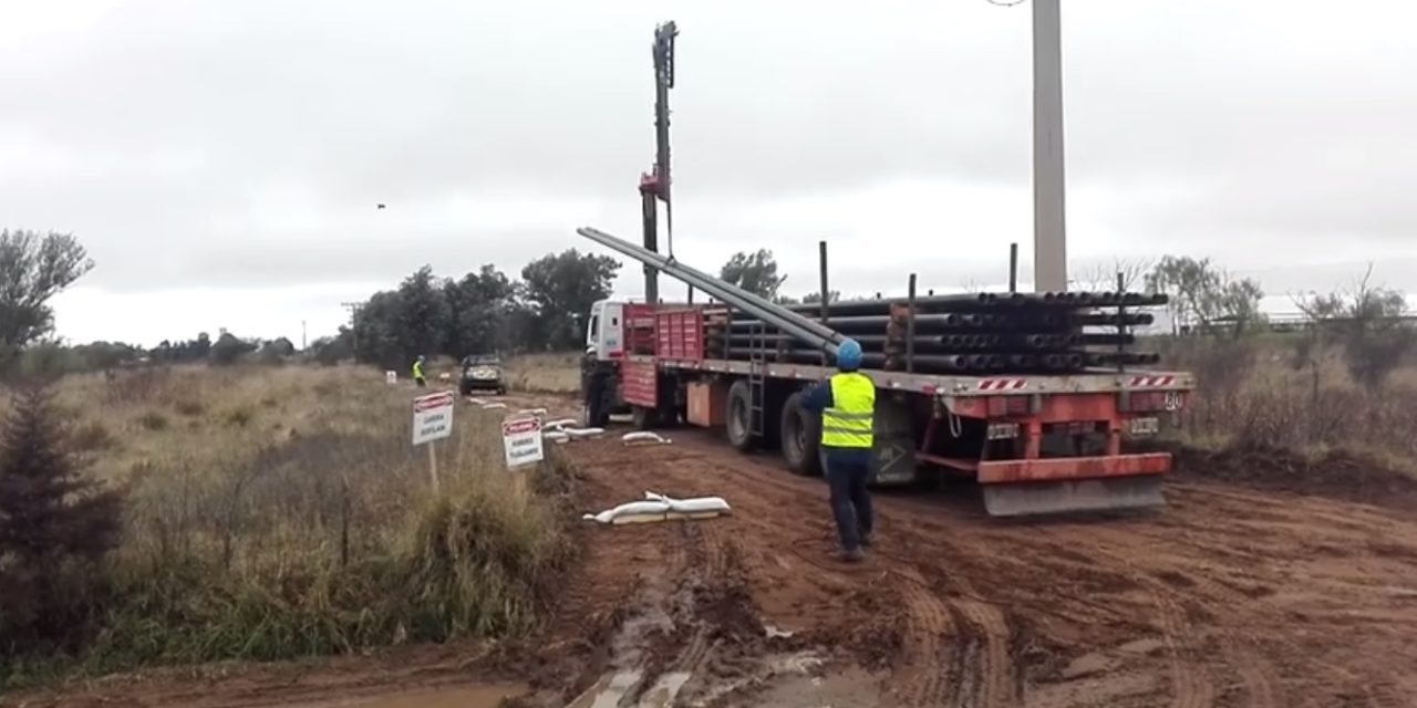 El gas natural está llegando a Villa Huidobro