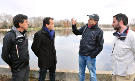Finalizó la etapa de saneamiento del Lago Villa Dalcar