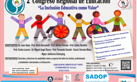 II Congreso Regional de Educación «la Inclusión educativa como valor»