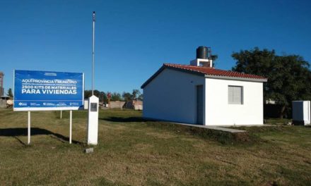 Buchardo: El Municipio entregó Viviendas Sociales