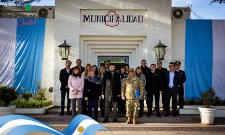 Gran acto por el Día de la Bandera en General Deheza