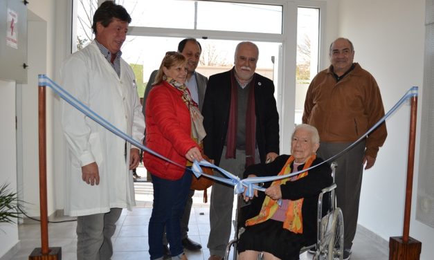 Inauguración de obras en el Hospital Municipal de Ucacha