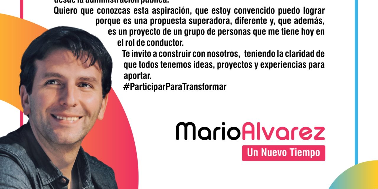 Mario Alvarez lanza su pre candidatura a Intendente de Río Cuarto