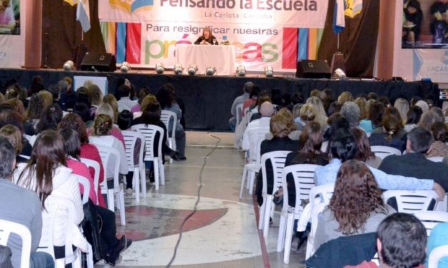 Se realizará el Congreso Provincial de Educación en La Carlota