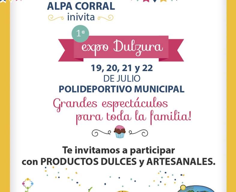 Alpa Corral: comienza la 1° Expo Dulzura