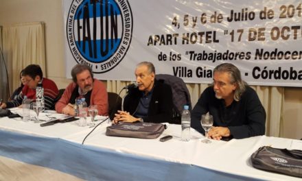 Los nodocentes se declararon en alerta y movilización y exigen la reapertura de la paritaria