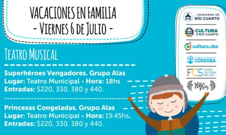 Programación Cultural para estas vacaciones de invierno