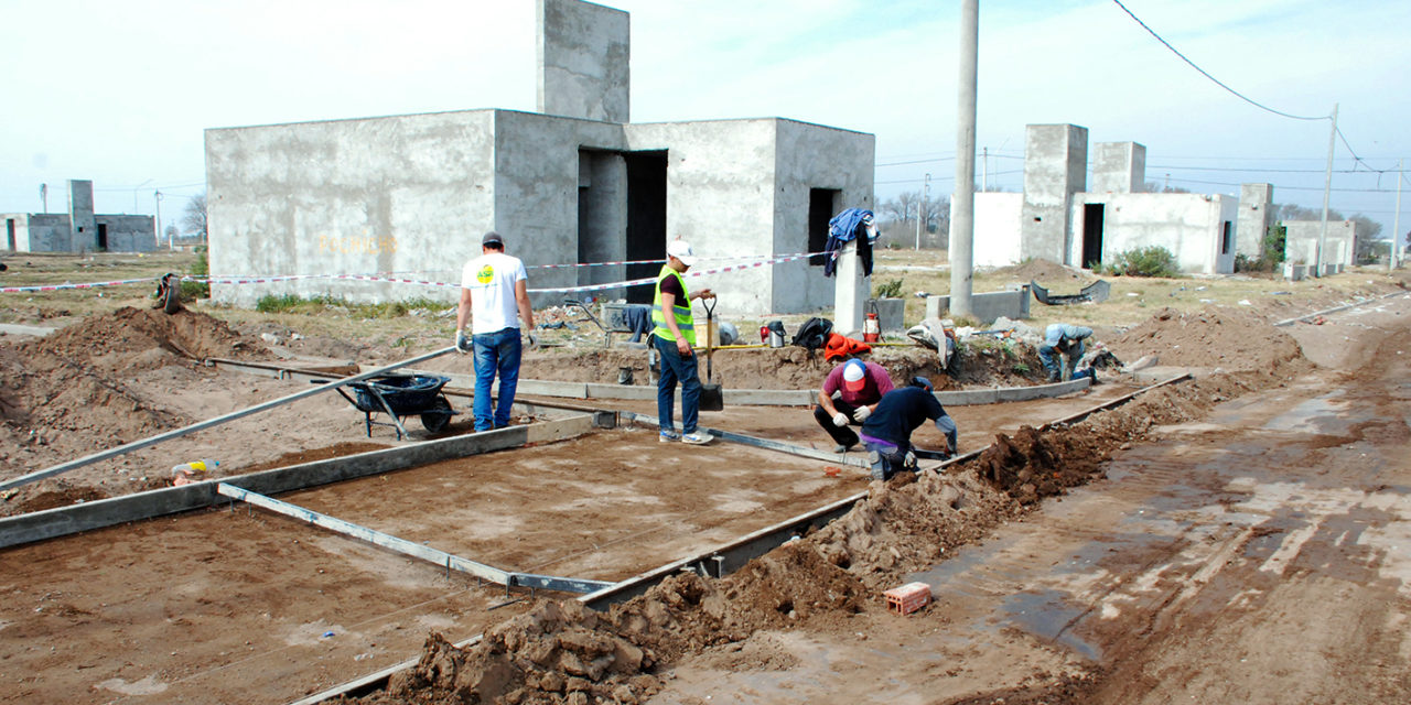 Trabajos de Infraestructura Vial en barrio Obrero