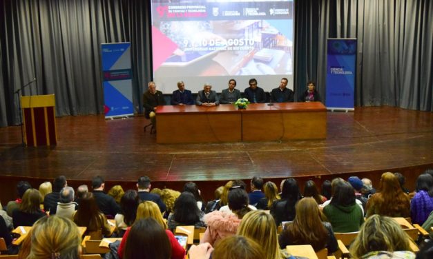 Comenzó el 9° Congreso Provincial de Ciencias y Tecnologías en la escuela