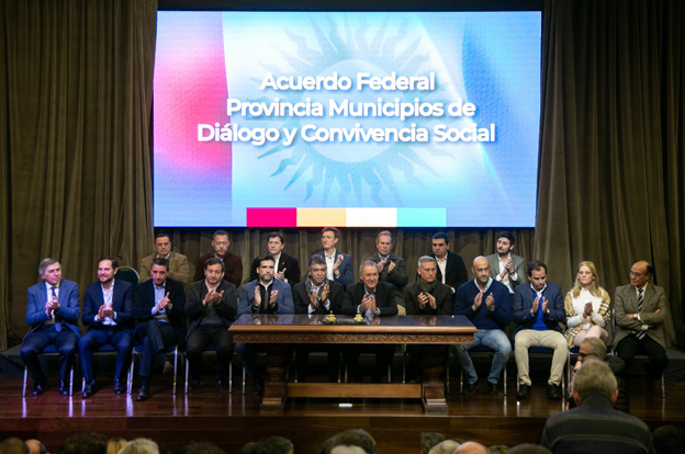 350 municipios y comunas suscribieron el Acuerdo Federal de Diálogo y Convivencia social