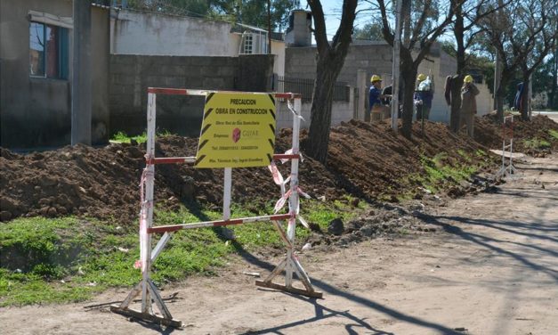 Ampliación de la red de gas en Adelia María