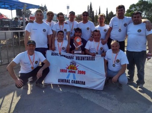 Bomberos de General Cabrera Subcampeones en Villa General Belgrano