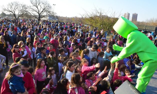 Multitudinario festejo  del Día del Niño en Río Cuarto