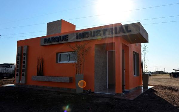 Alcira Gigena: finalizó la obra en el Parque Industrial