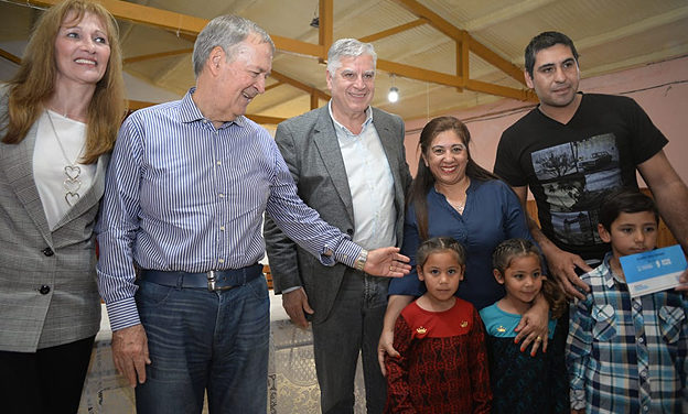 Más aportes para mejoras habitacionales en el sur provincial