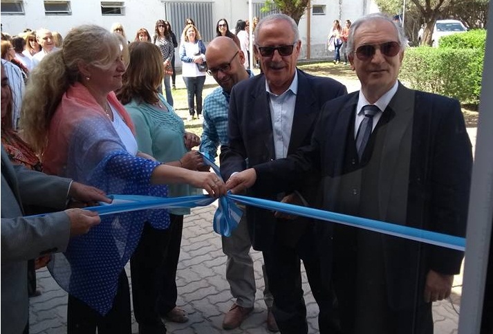Se inauguró el edificio de la sede de Inspección Escolar en Huinca Renancó
