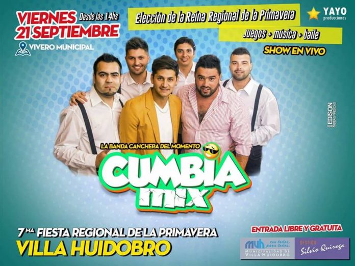 7º Fiesta Regional de la Primavera en Villa Huidobro