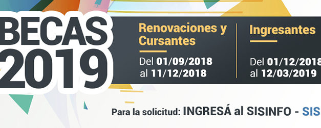 UNRC: están abiertas las preinscripciones para las becas estudiantiles 2019