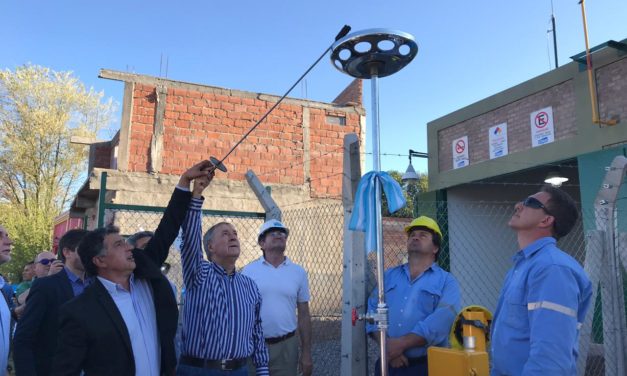 El gas ya es una realidad en los hogares de Mina Clavero