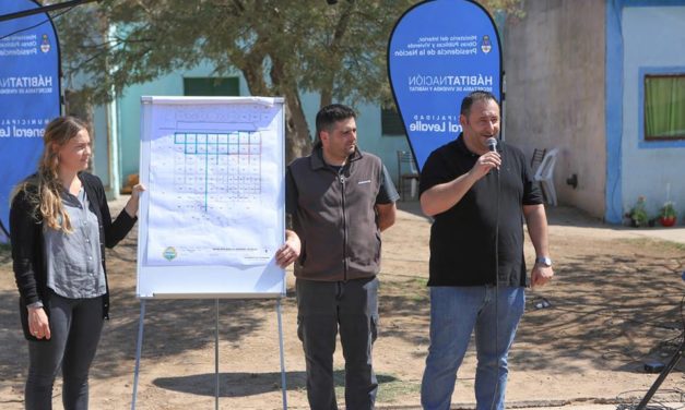 General Levalle: 25 calles de asfalto para el barrio Sur