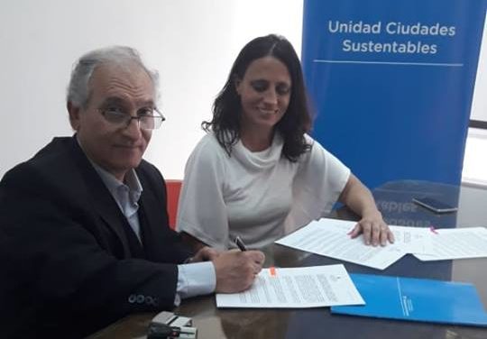 Huinca Renancó: firma de convenio con el Gobierno Nacional