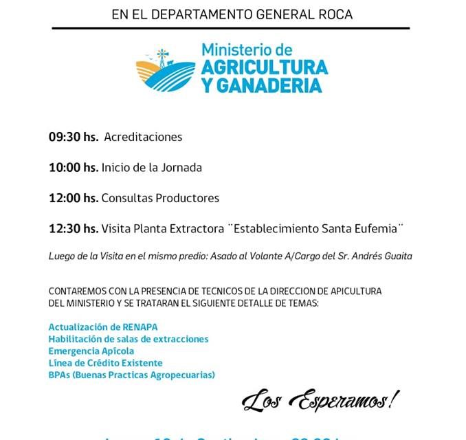 Jornada de Capacitación Apícola en Villa Huidobro