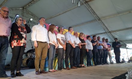 Más de 3 mil personas acompañaron la Fiesta de los Tres Pueblos