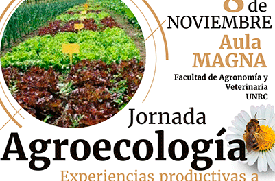 Se realizará una jornada sobre agroecología a gran escala