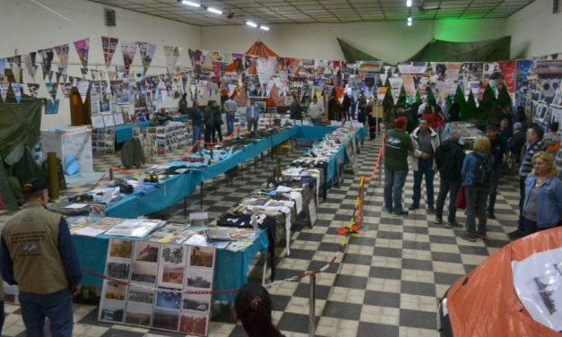 Se realizó en Las Higueras la muestra itinerante “Los Rostros de Malvinas”